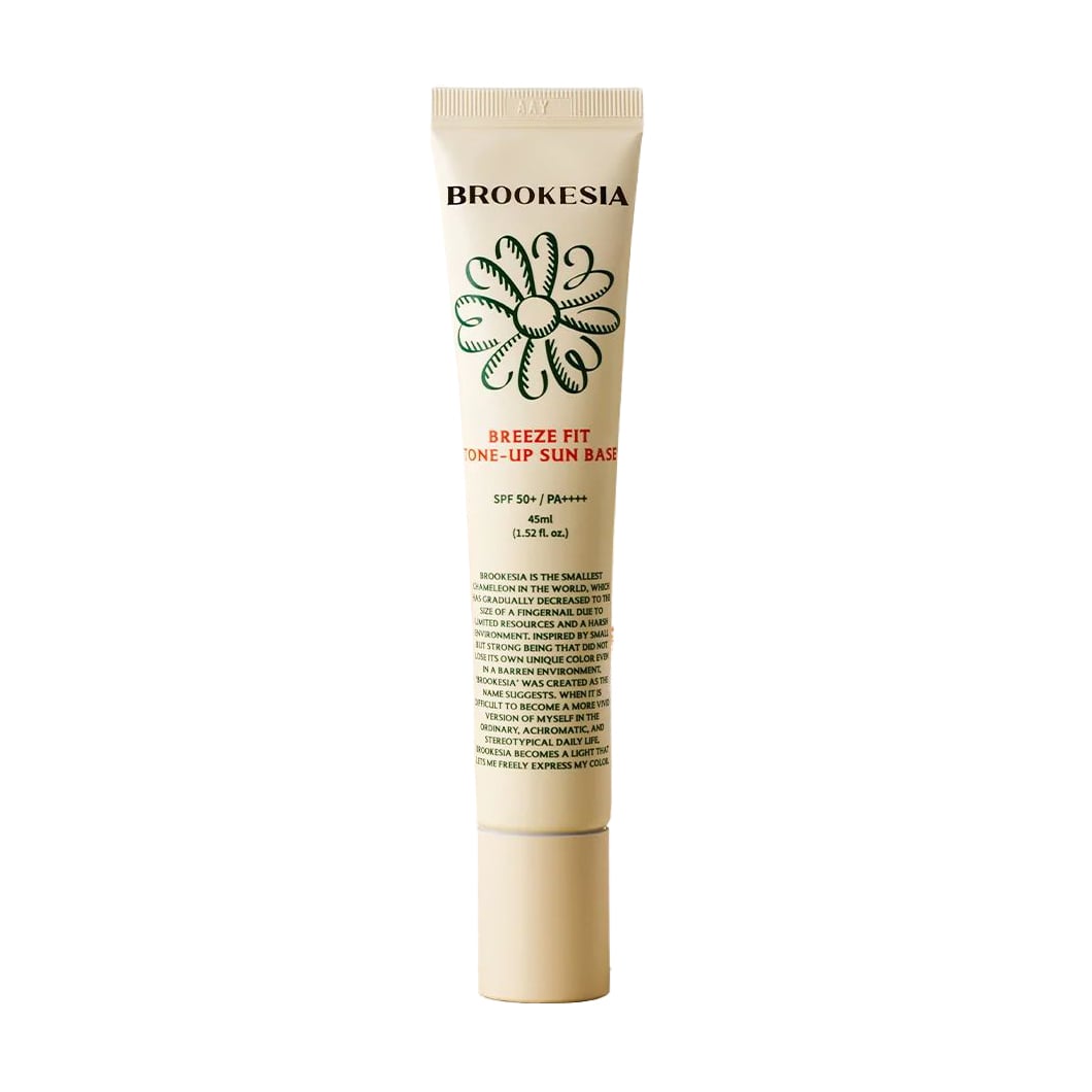 Сонцезахисний тонувальний крем для обличчя BROOKESIA Breeze Fit Tone-Up Sun Base, SPF 50+/PA++++, 45 мл